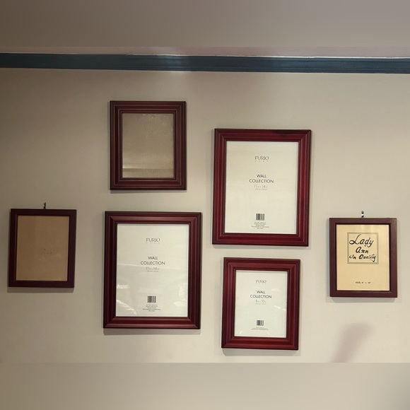 Set of 2 Cherry Wood Picture Frame 11”x14” - Picture 3 of 4